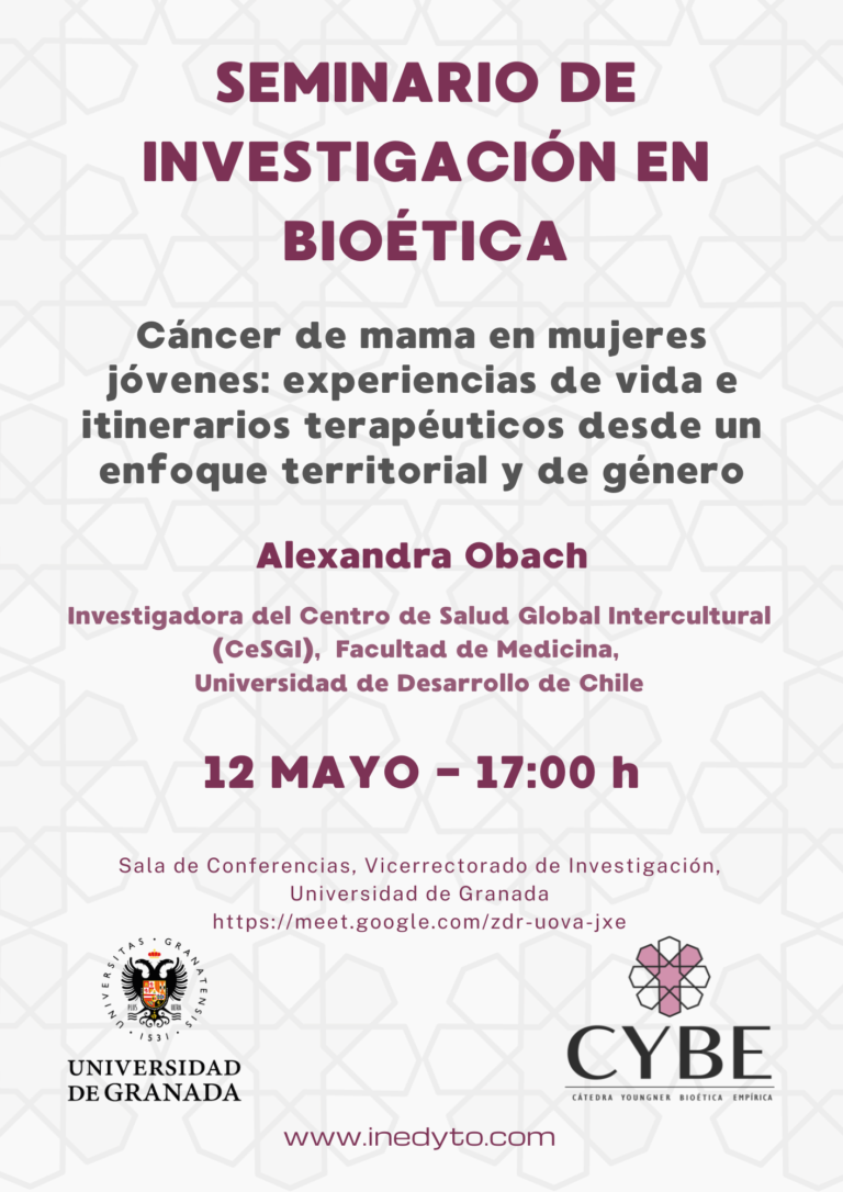 «Cáncer de mama en mujeres jóvenes: experiencias de vida e itinerarios terapéuticos desde un enfoque territorial y de género»